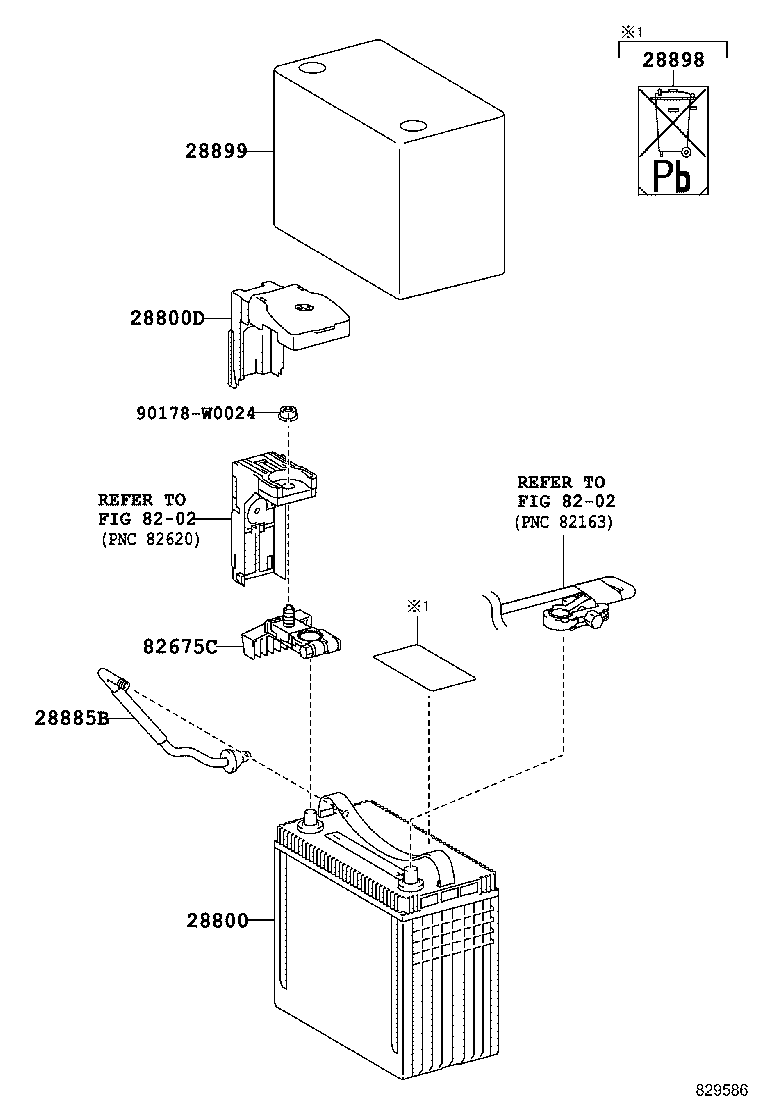 28800-0D352 BATTERY product image