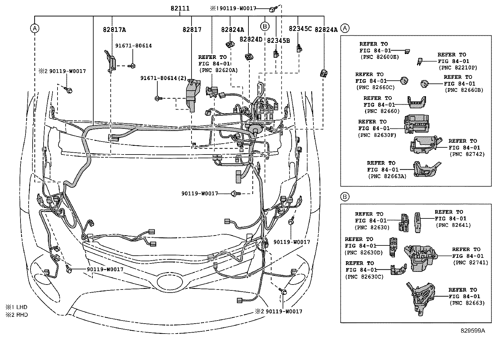 82121-0DN30 WIRE, ENGINE product image