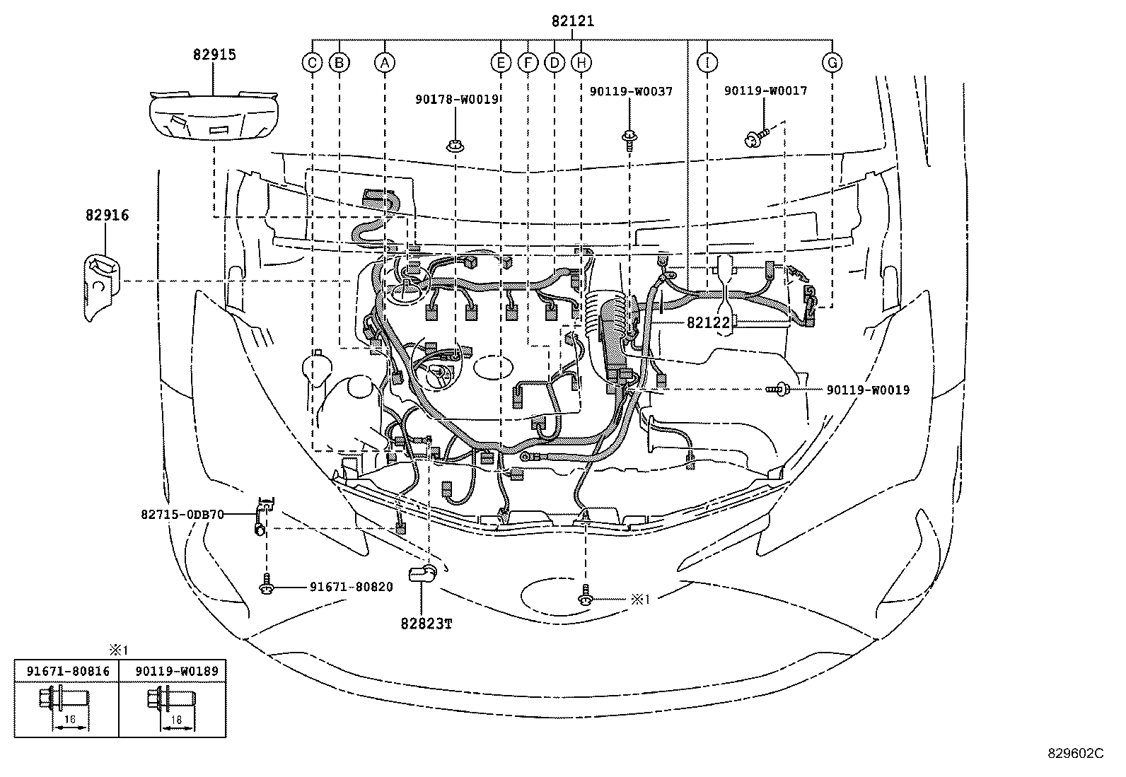 82121-0DN30 WIRE, ENGINE product image