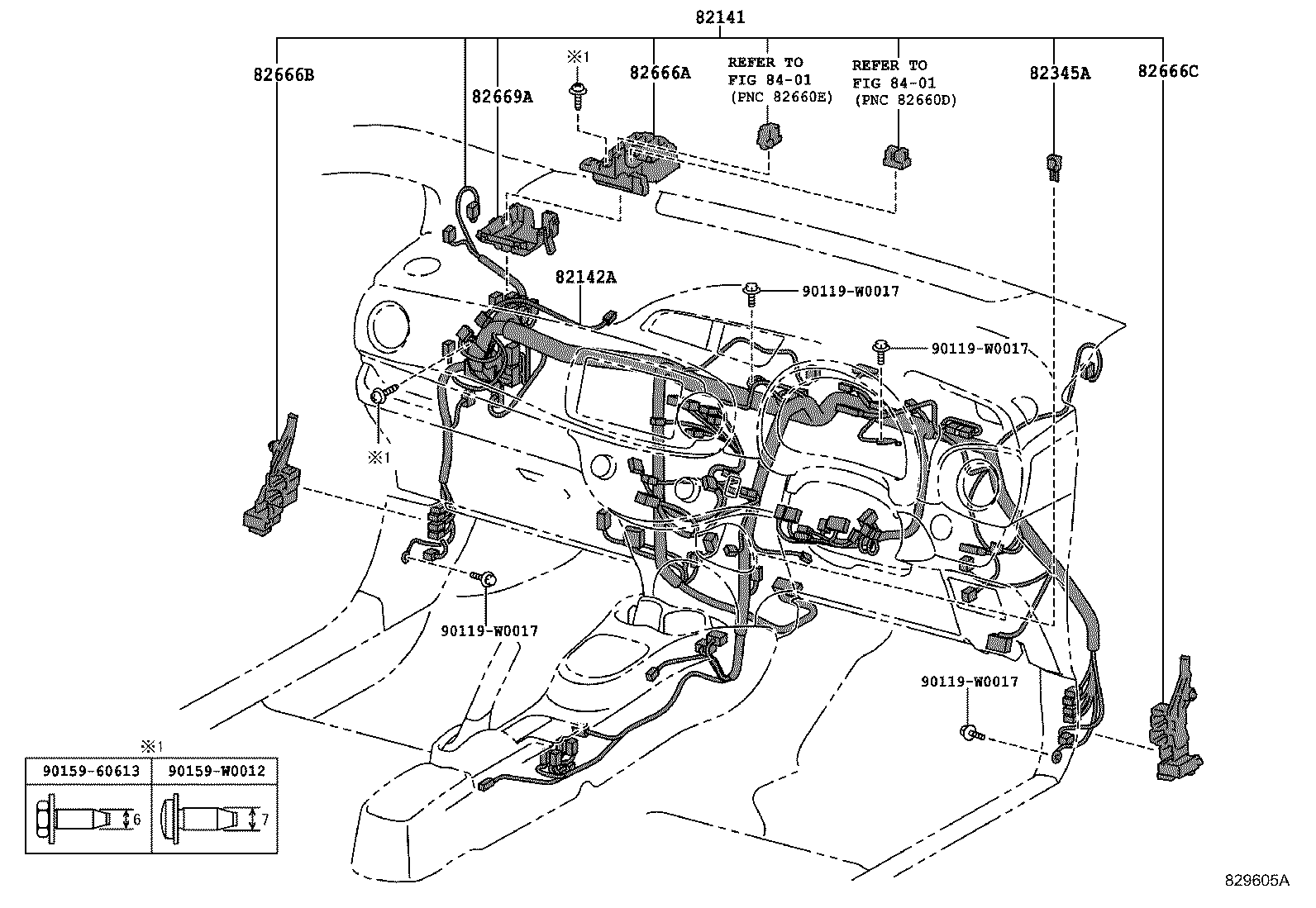 82121-0DN30 WIRE, ENGINE product image