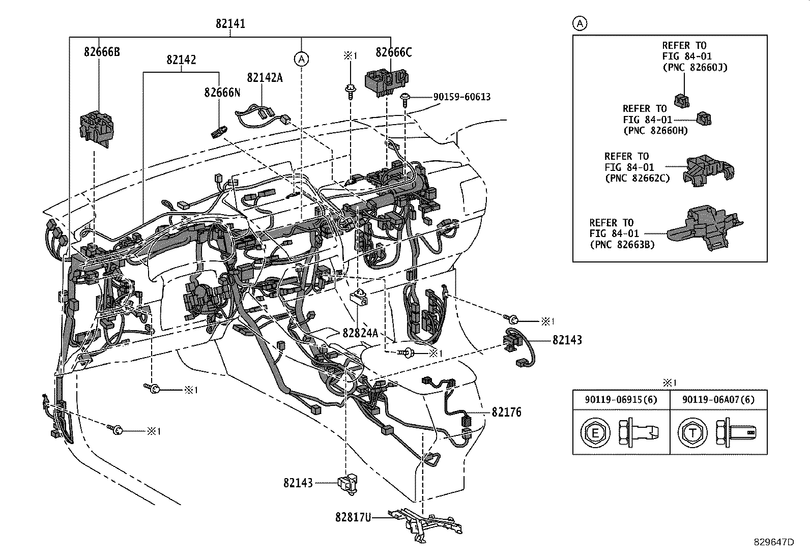 82817-42750 PROTECTOR, WIRING HARNESS, NO.1 product image