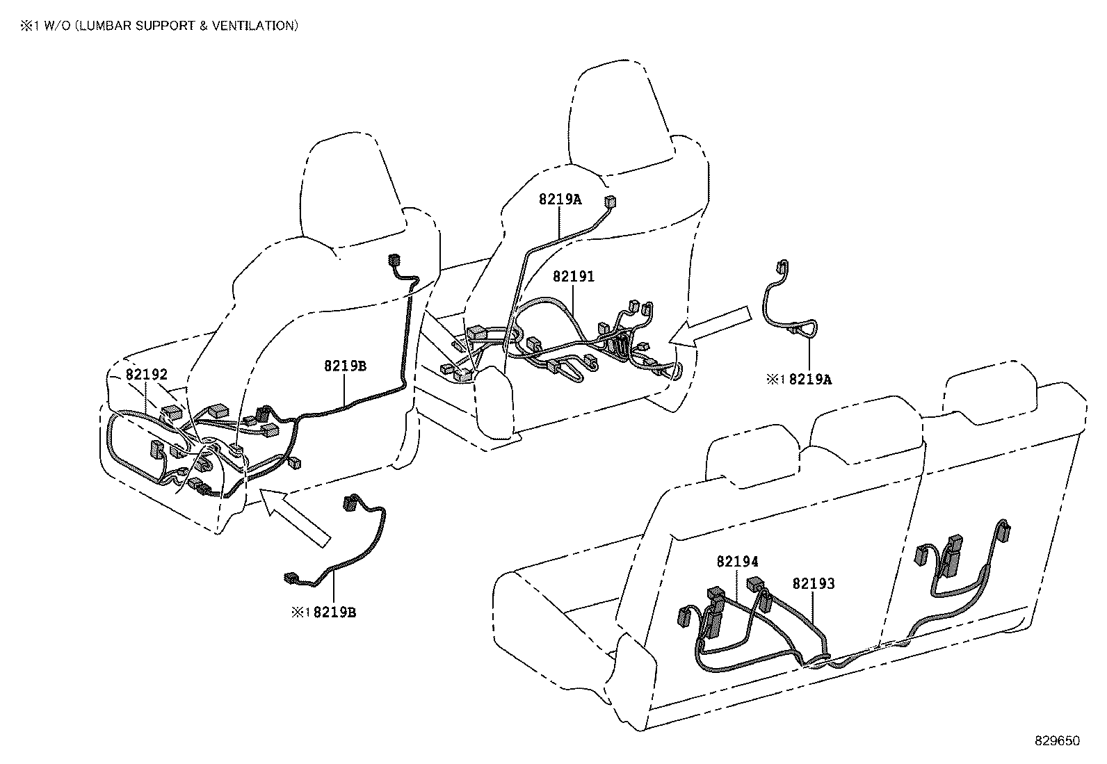 82817-42750 PROTECTOR, WIRING HARNESS, NO.1 product image
