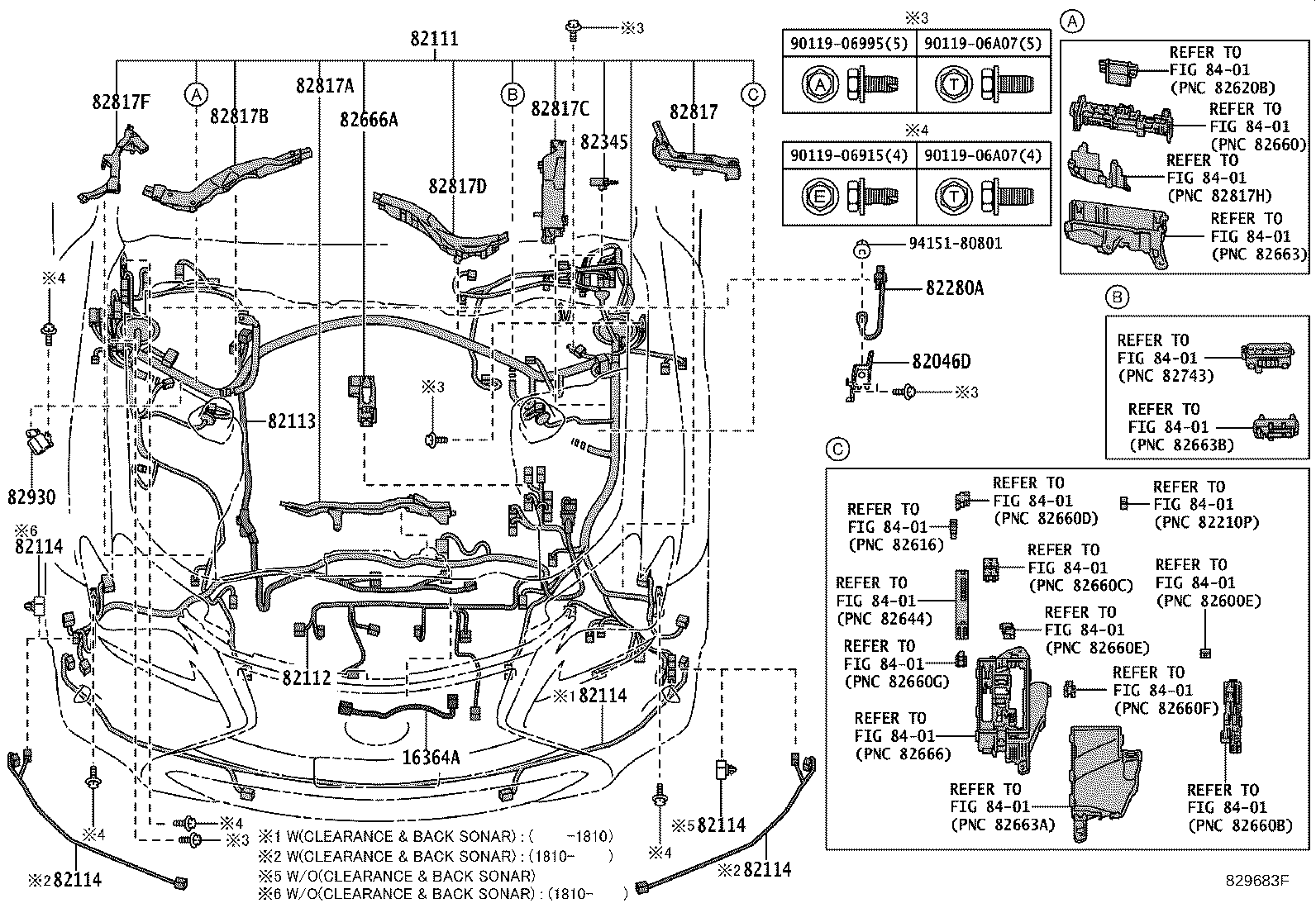 Toyota 82143-24030 WIRE, INSTRUMENT PANEL, NO.3