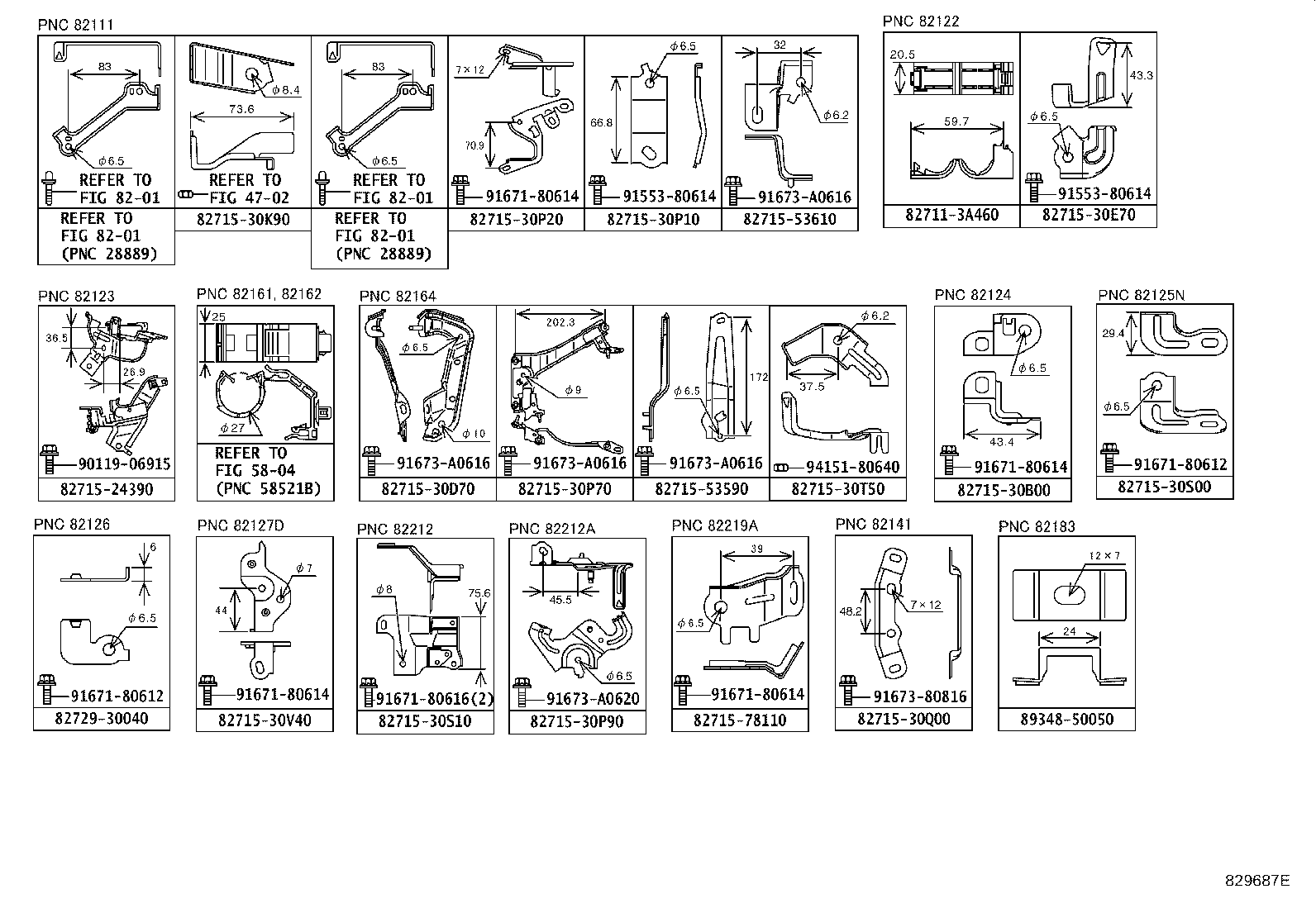 82817-30M00 PROTECTOR, WIRING HARNESS, NO.3 product image