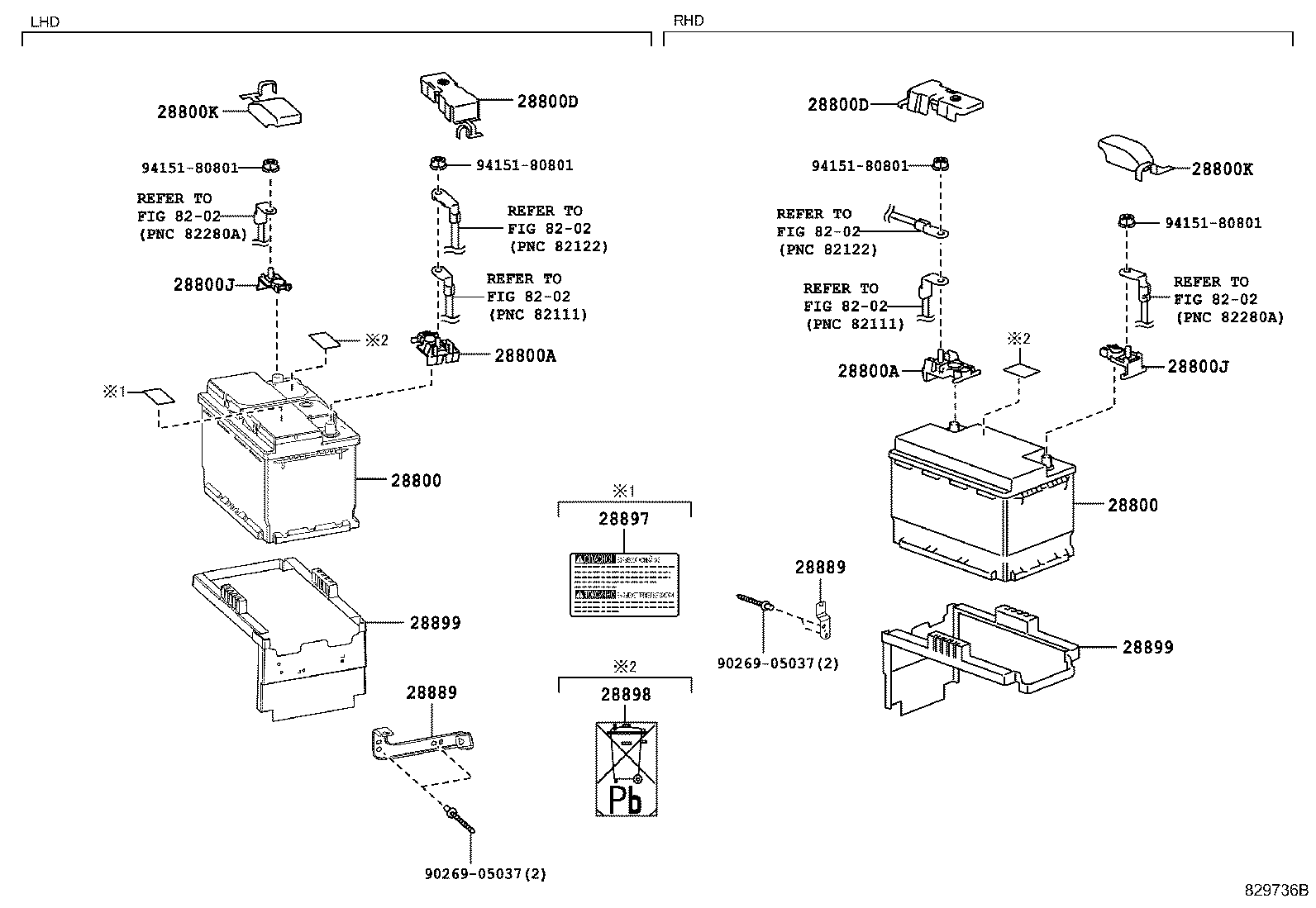 82675-24010 TERMINAL, BATTERY POSITIVE product image