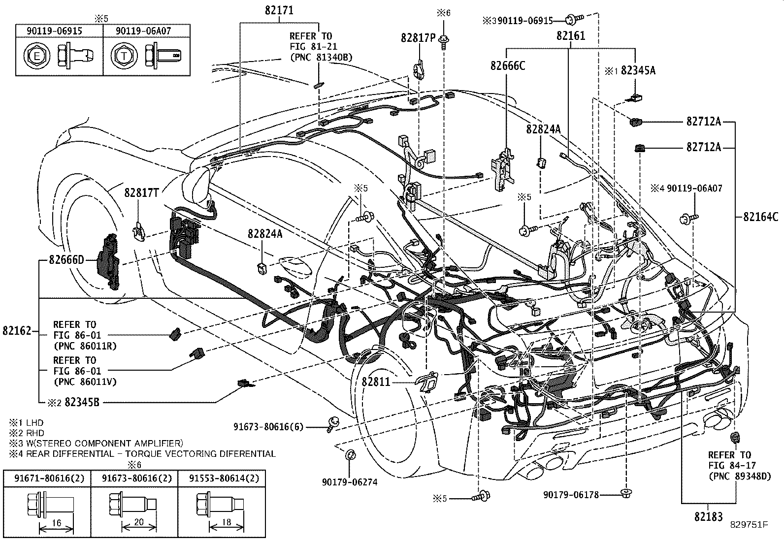 82122-24360 WIRE, ENGINE, NO.2 product image