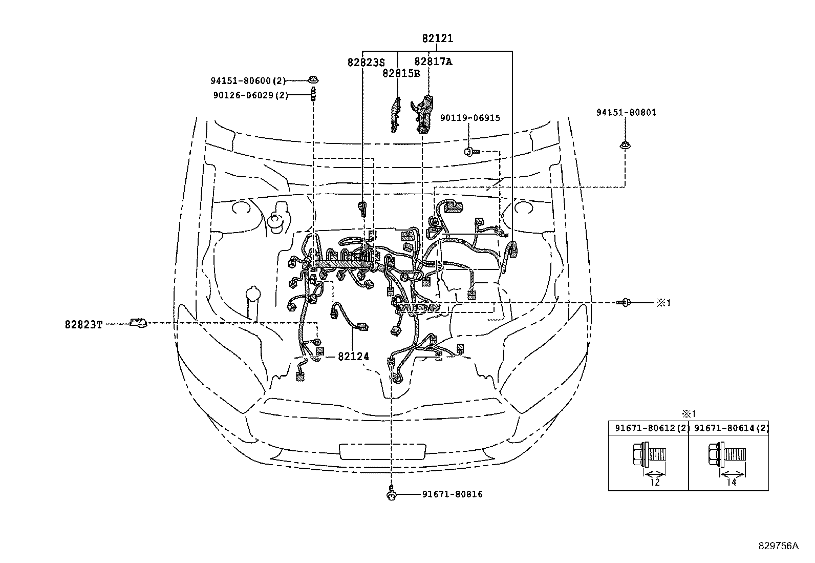 82219-52080 WIRE, SENSOR product image