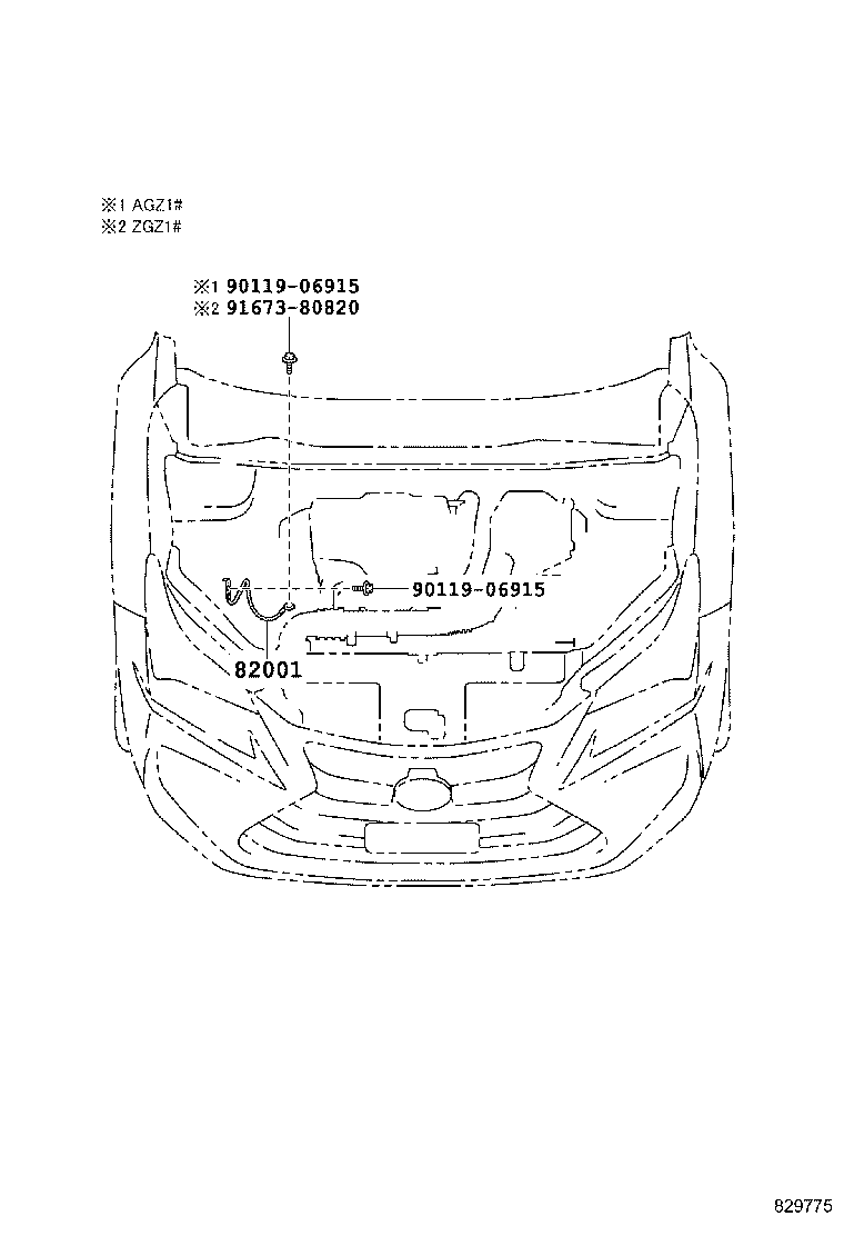 82817-42750 PROTECTOR, WIRING HARNESS, NO.1 product image