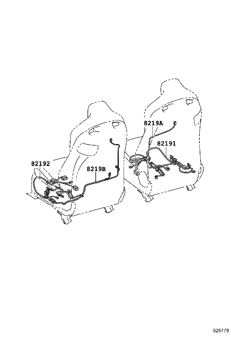 82122-24360 WIRE, ENGINE, NO.2 product image