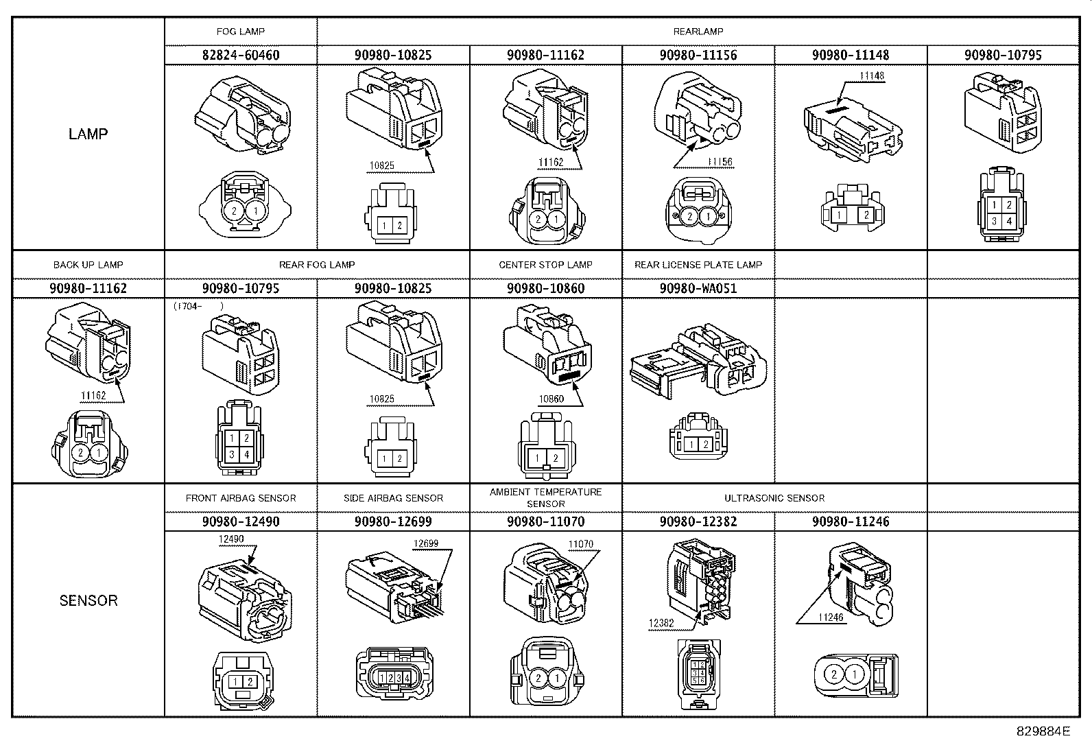 82046-02020 WIRE SUB-ASSY, BODY GROUND, NO.1 product image