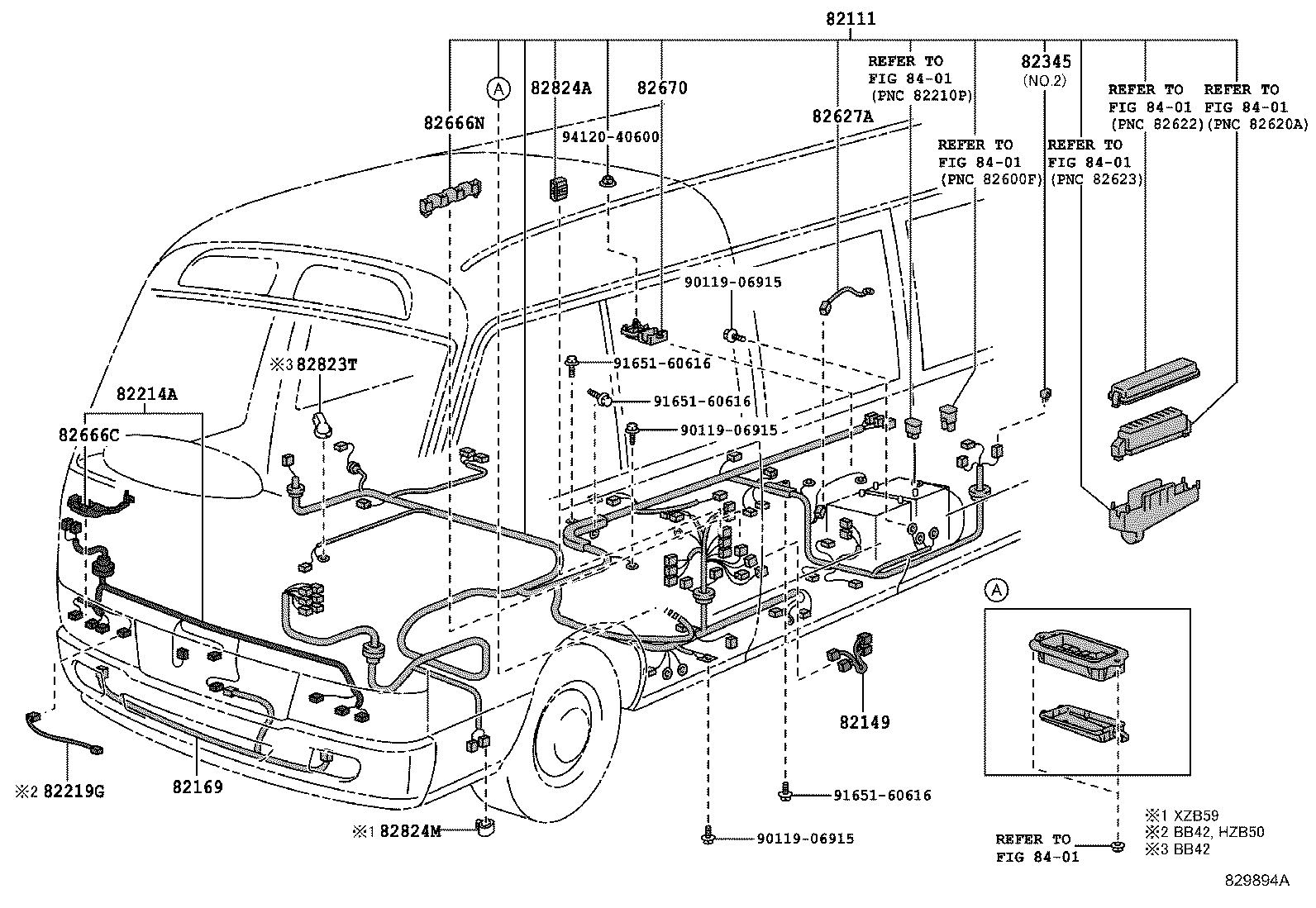 82817-36090 PROTECTOR, WIRING HARNESS, NO.1 product image