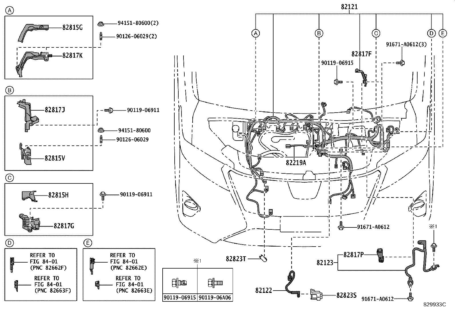 82817-58D10 PROTECTOR, WIRING HARNESS, NO.1 product image
