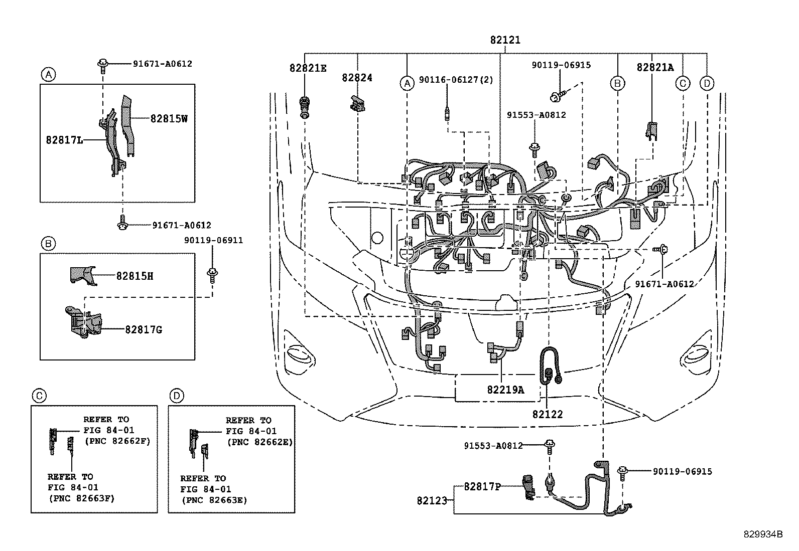 82817-58D10 PROTECTOR, WIRING HARNESS, NO.1 product image