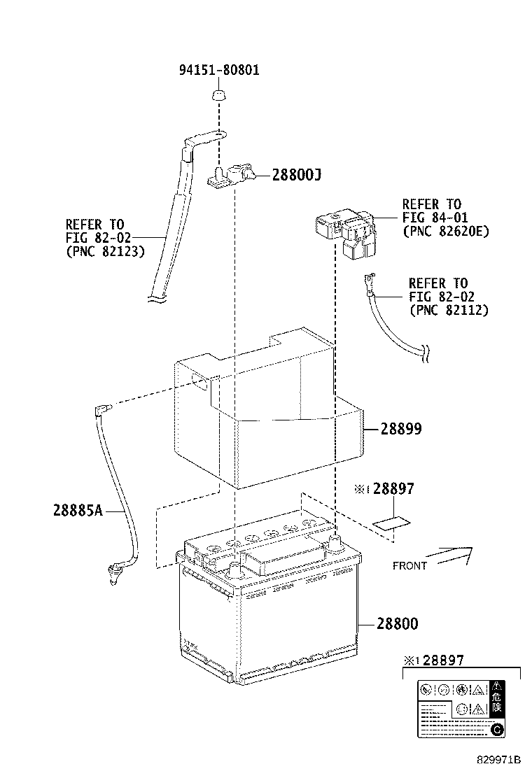 28877-36010 INSULATOR, BATTERY product image