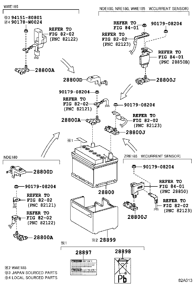 28899-47010 INSULATOR, BATTERY product image