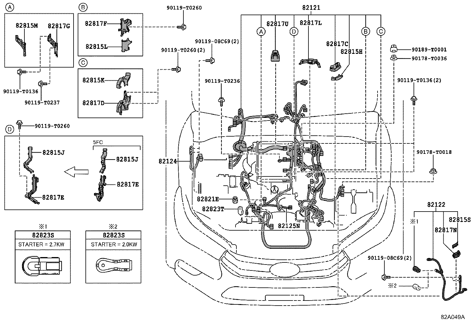 Thumbnail 7 for 82143-KK030