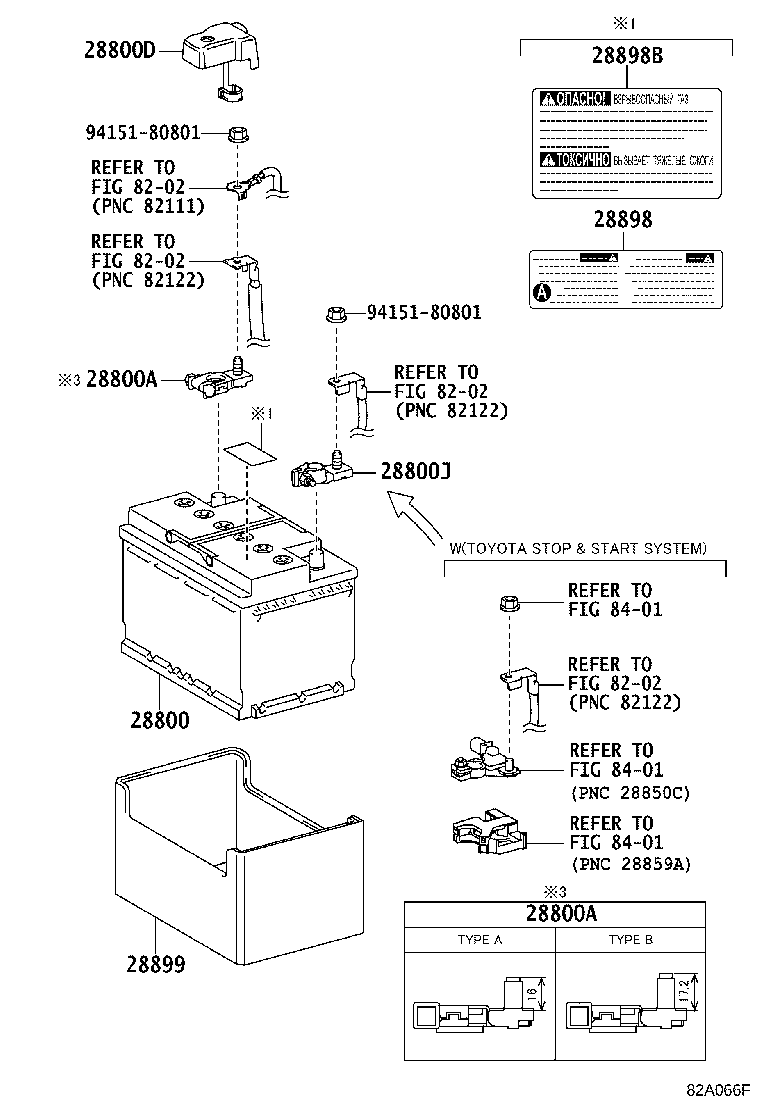 Toyota 28800-0L720 BATTERY