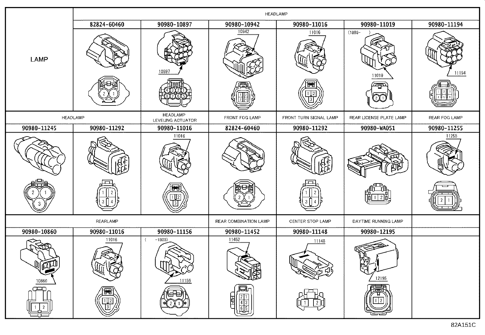 82122-0E080 WIRE, ENGINE, NO.2 product image