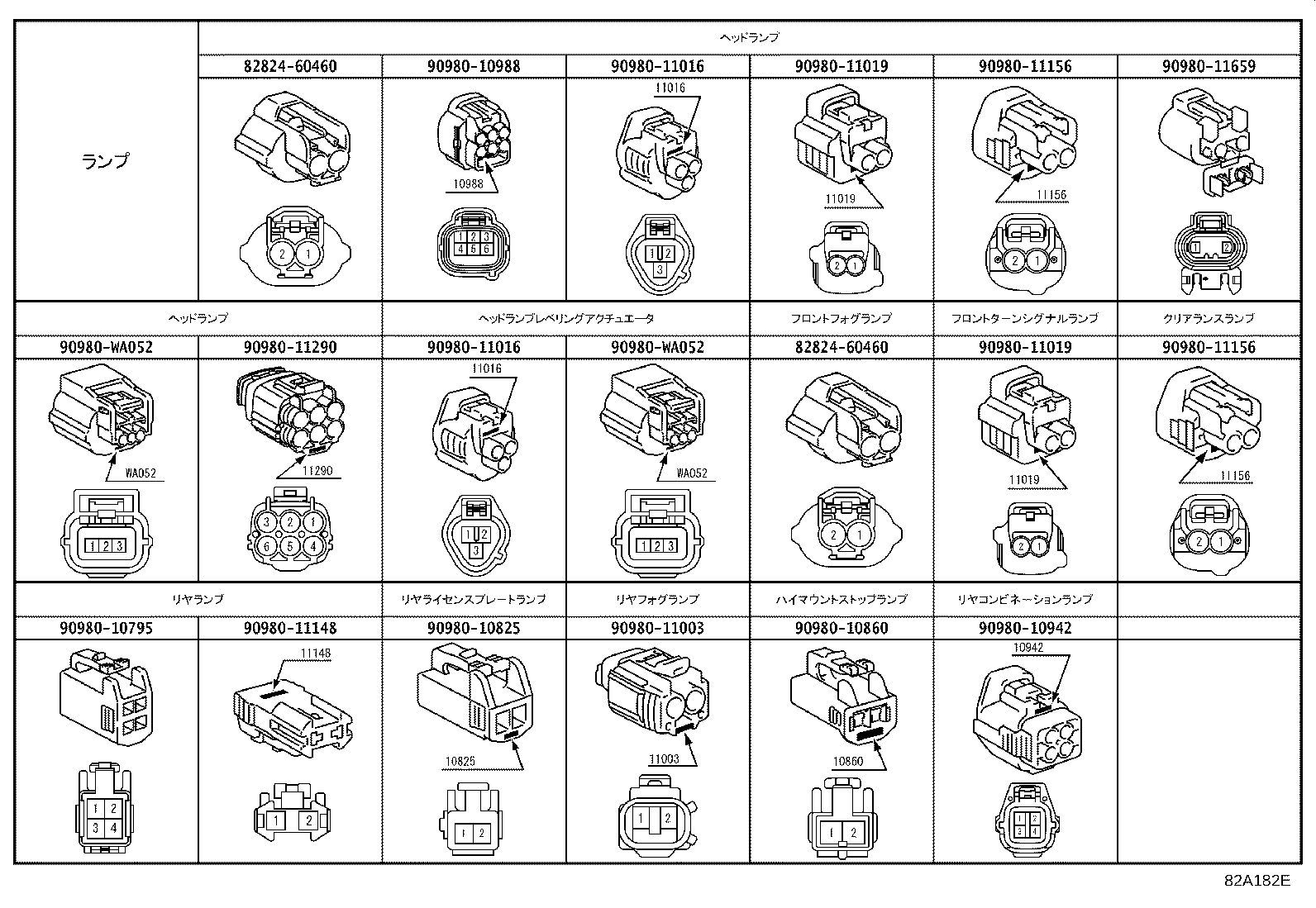 82113-52030 WIRE, ENGINE ROOM, NO.3 product image