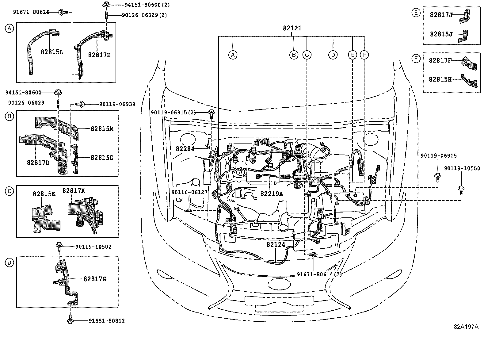 82817-33G00 PROTECTOR, WIRING HARNESS, NO.4 product image