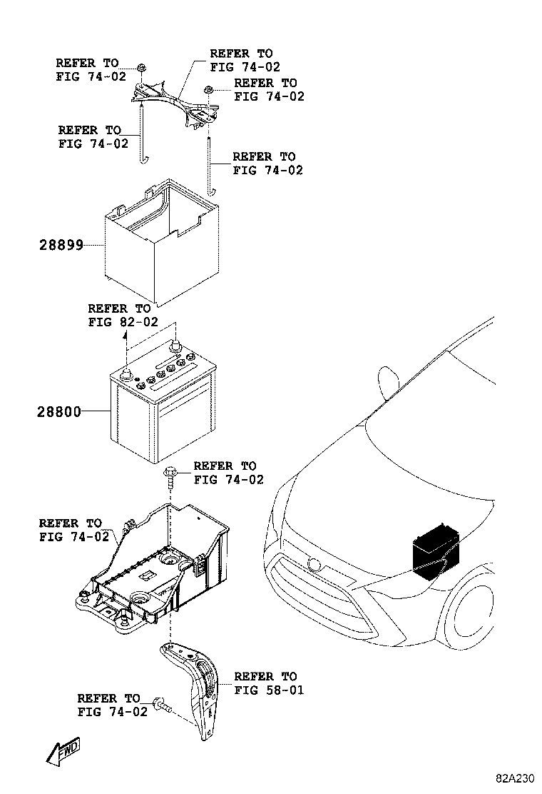 28800-WB002 BATTERY product image
