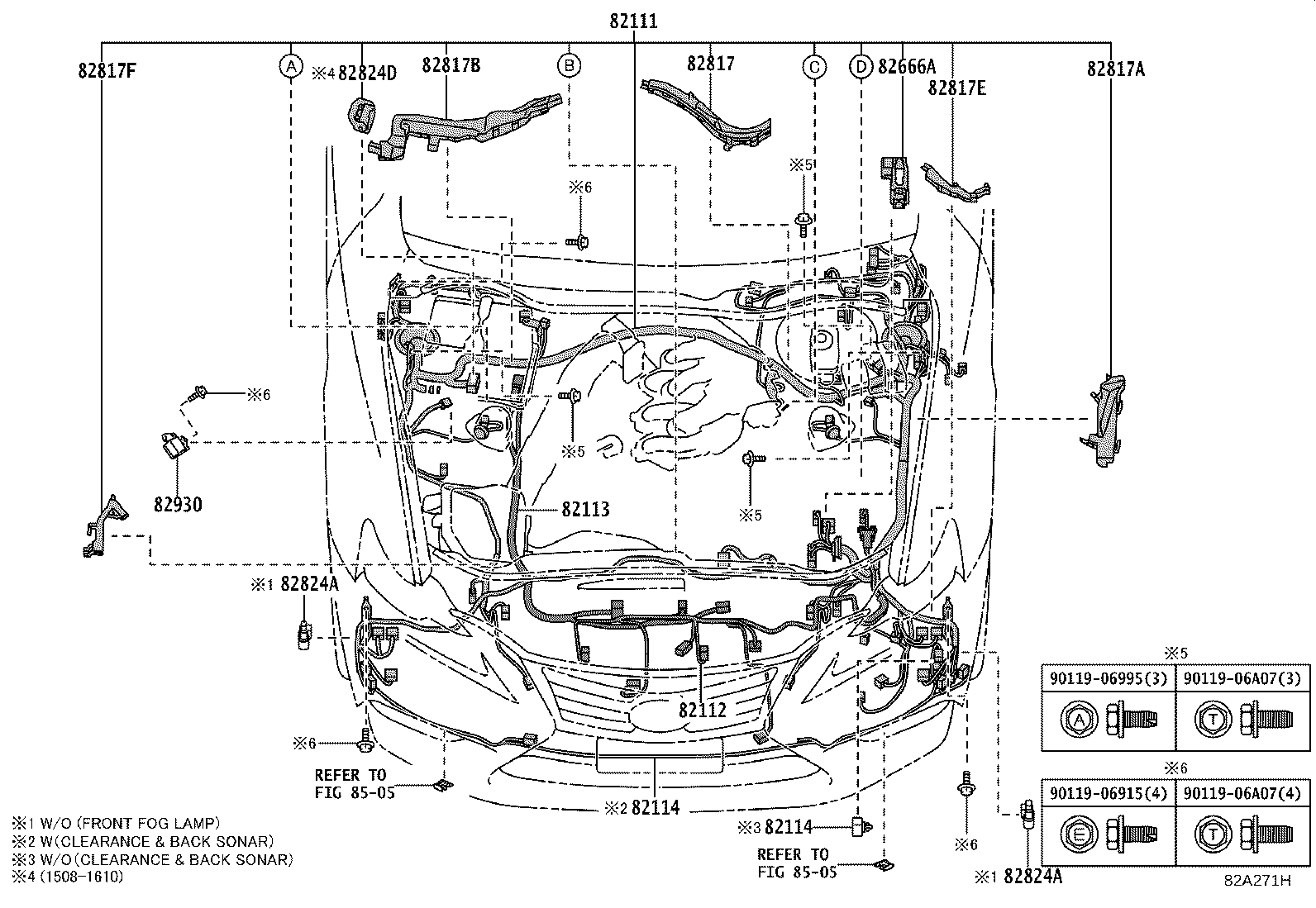 Toyota 82143-24020 WIRE, INSTRUMENT PANEL, NO.3