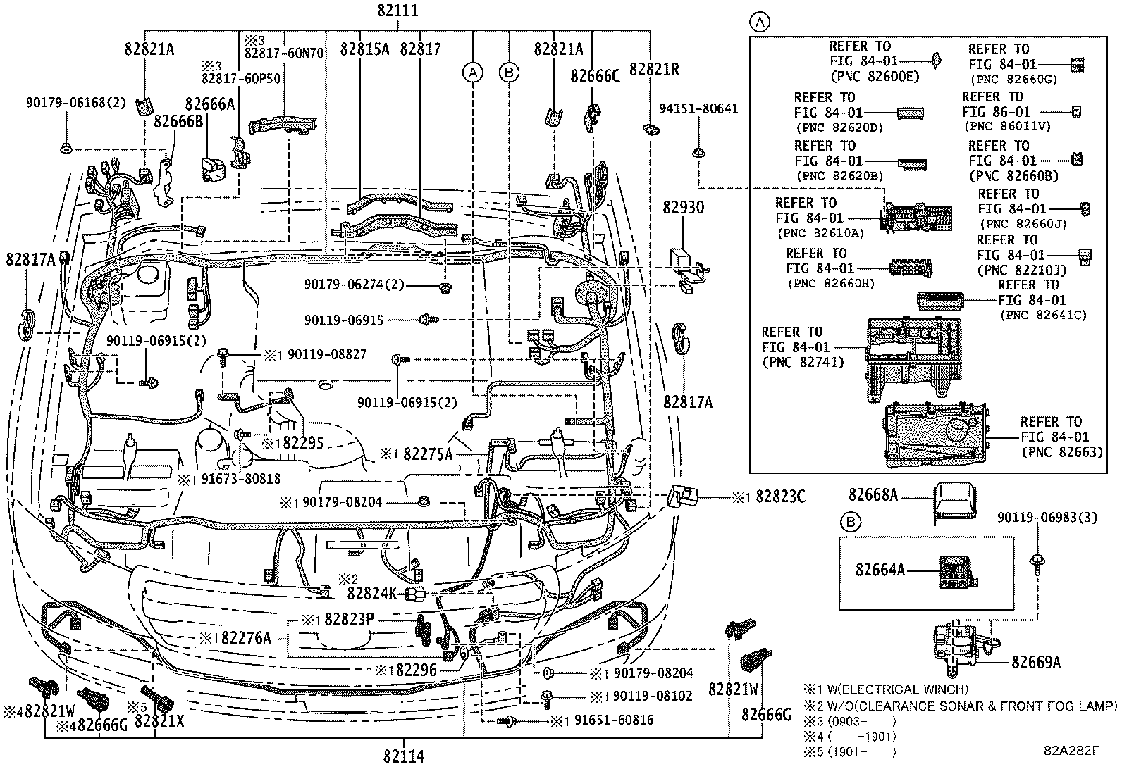 82142-60212 WIRE, INSTRUMENT PANEL, NO.2 product image