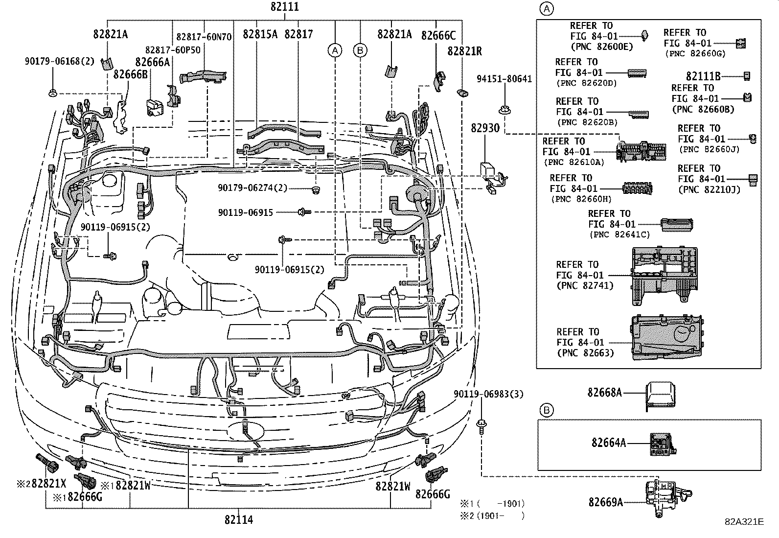 82817-60T30 PROTECTOR, WIRING HARNESS, NO.10 product image