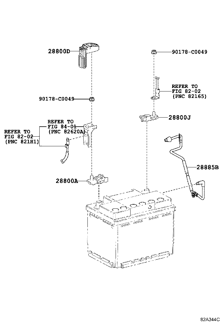 82685-02030 MAIN BATTERY CAUTION PLATE, NO.1 product image