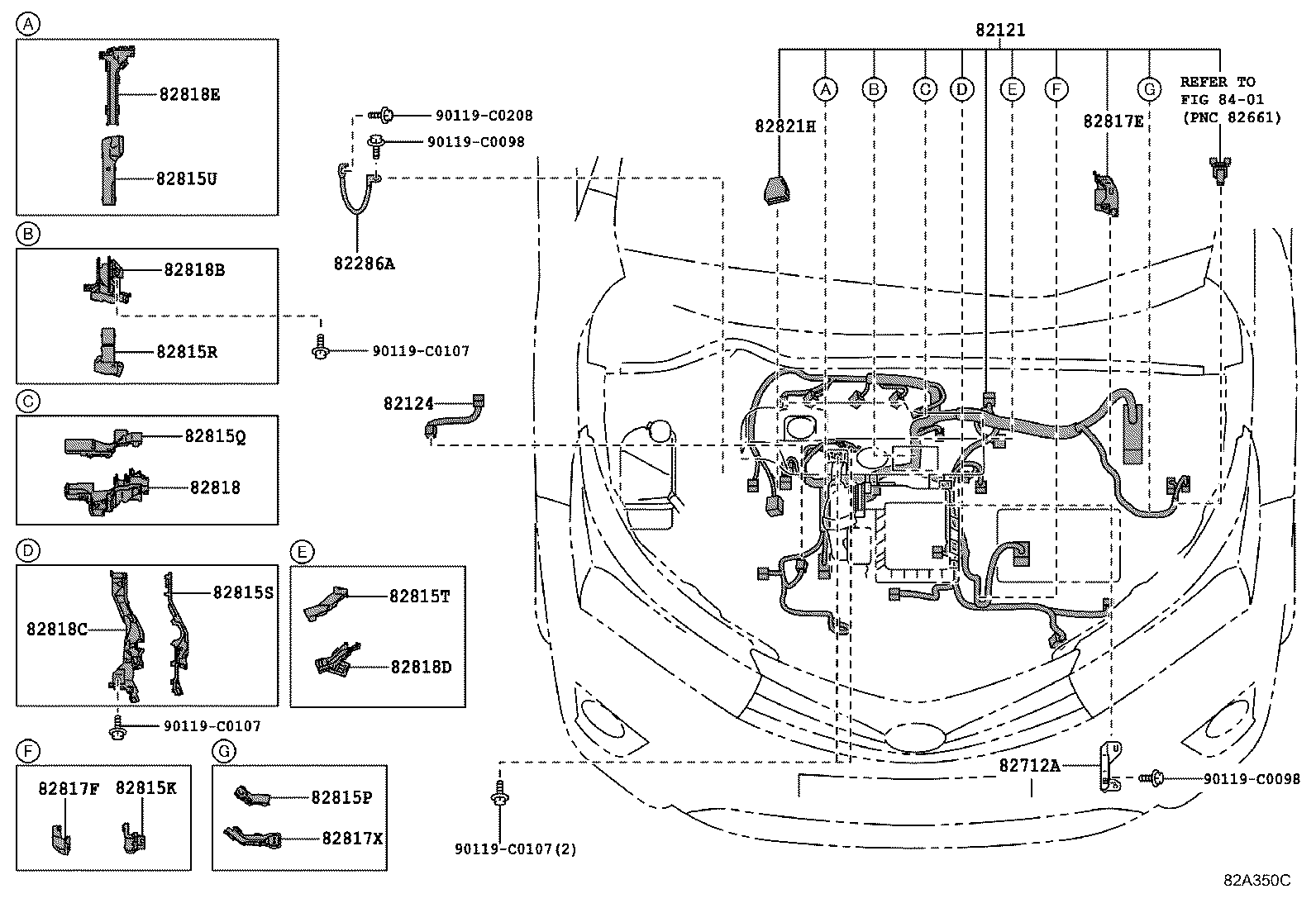 82817-02F30 PROTECTOR, WIRING HARNESS, NO.15 product image