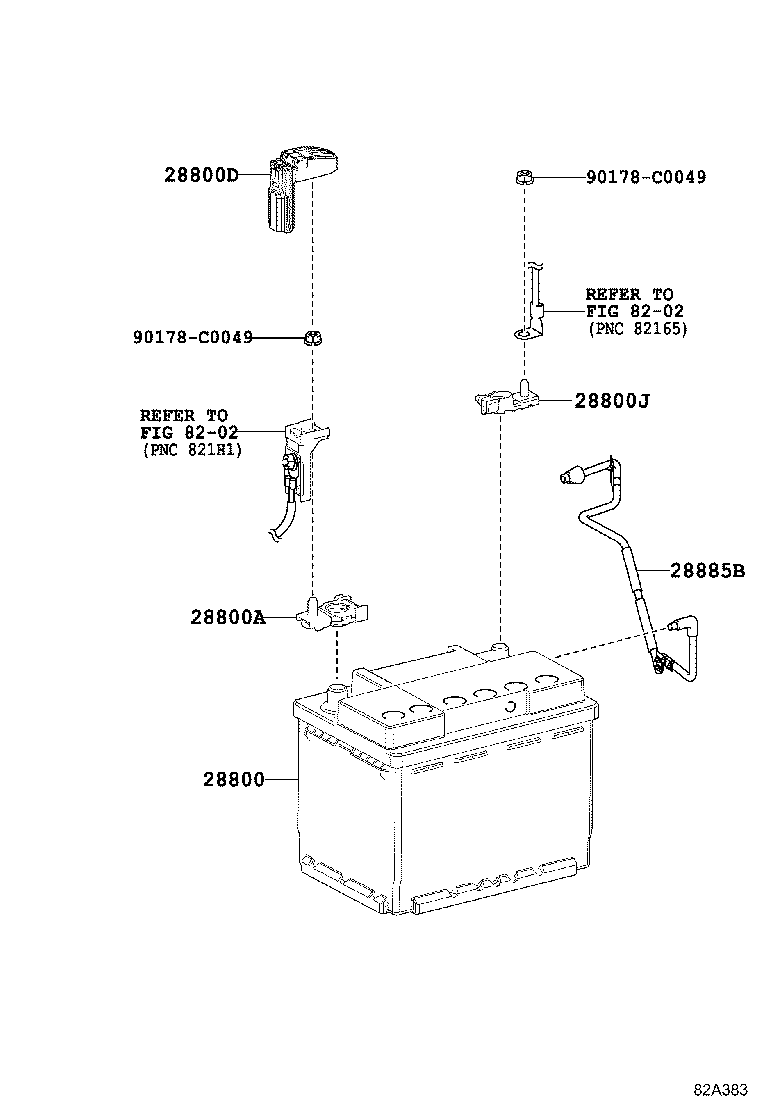 28800-0T100 BATTERY product image