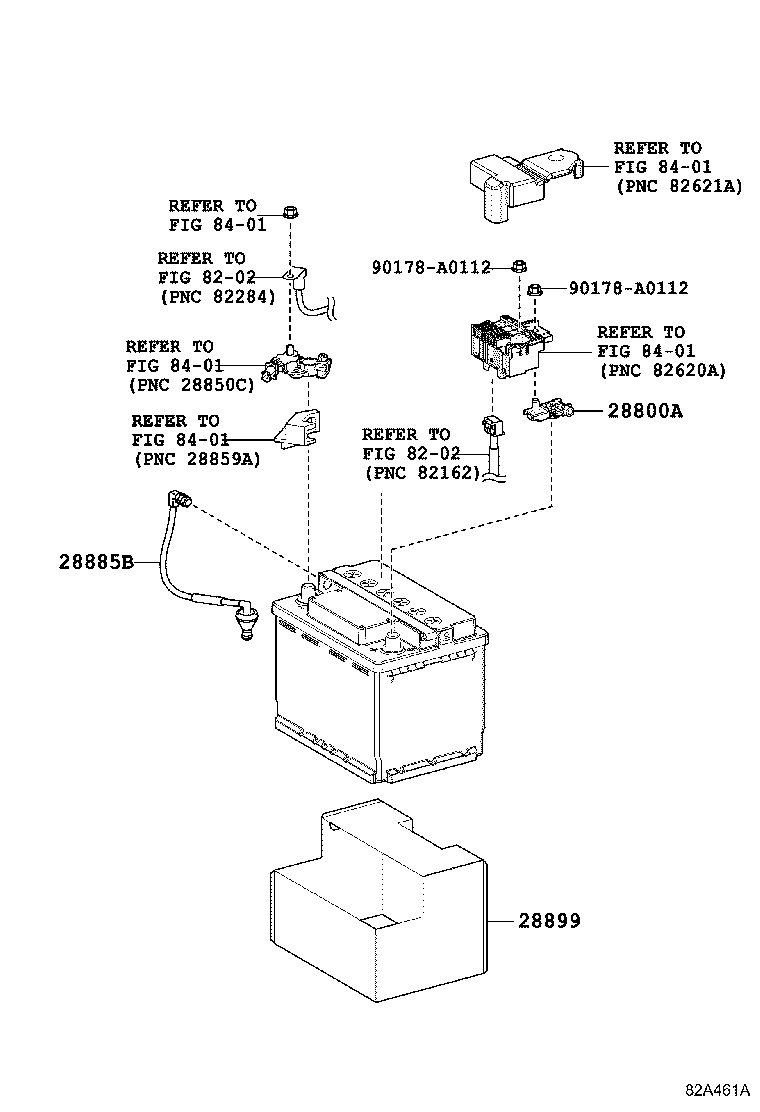 28899-0P030 INSULATOR, BATTERY product image