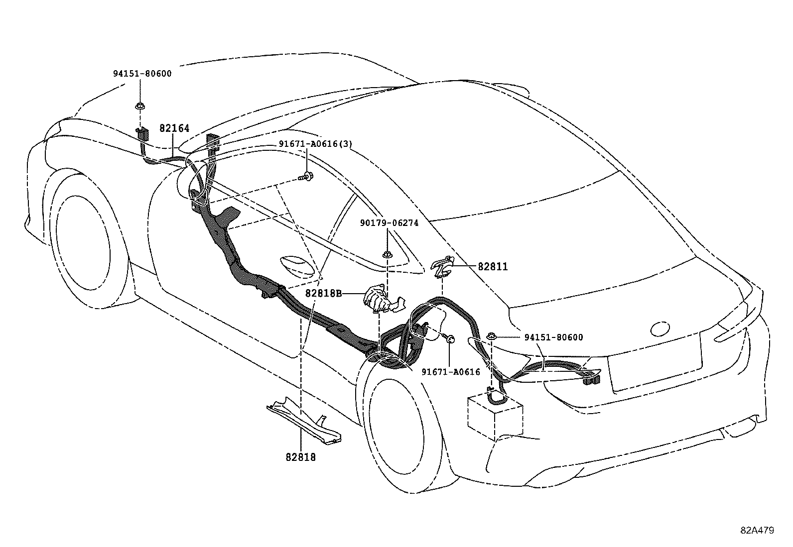 82817-30M00 PROTECTOR, WIRING HARNESS, NO.3 product image