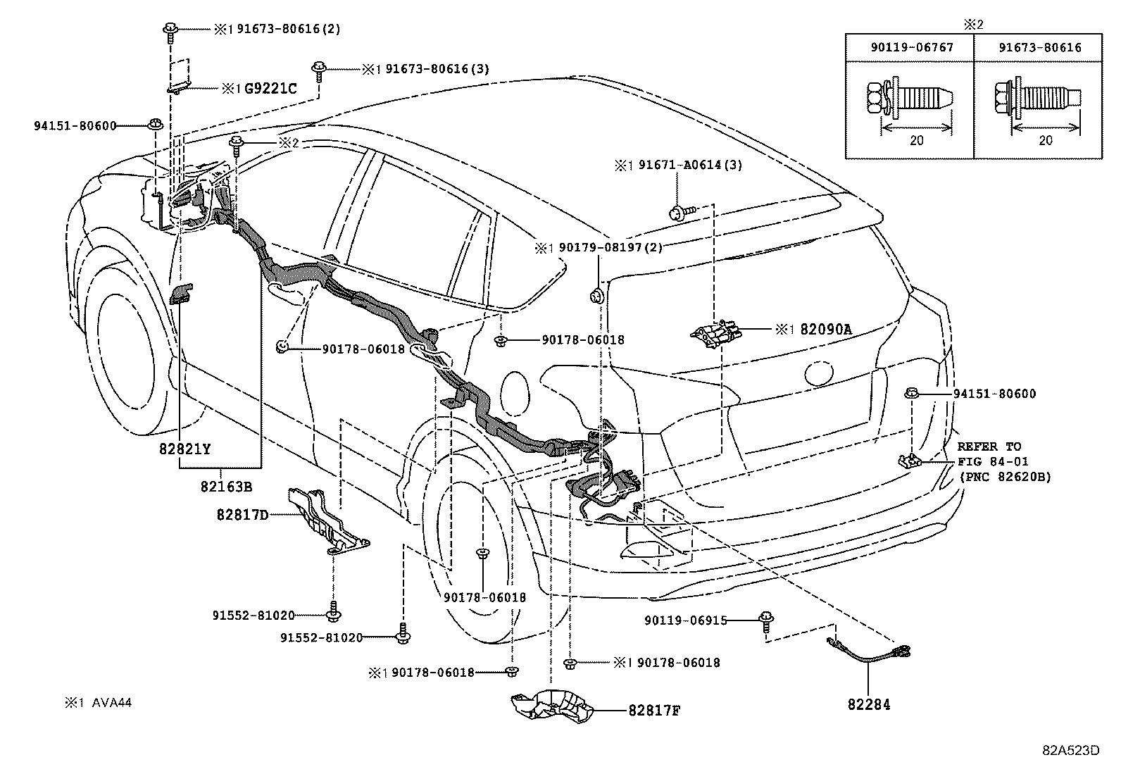 82817-42850 PROTECTOR, WIRING HARNESS, NO.2 product image