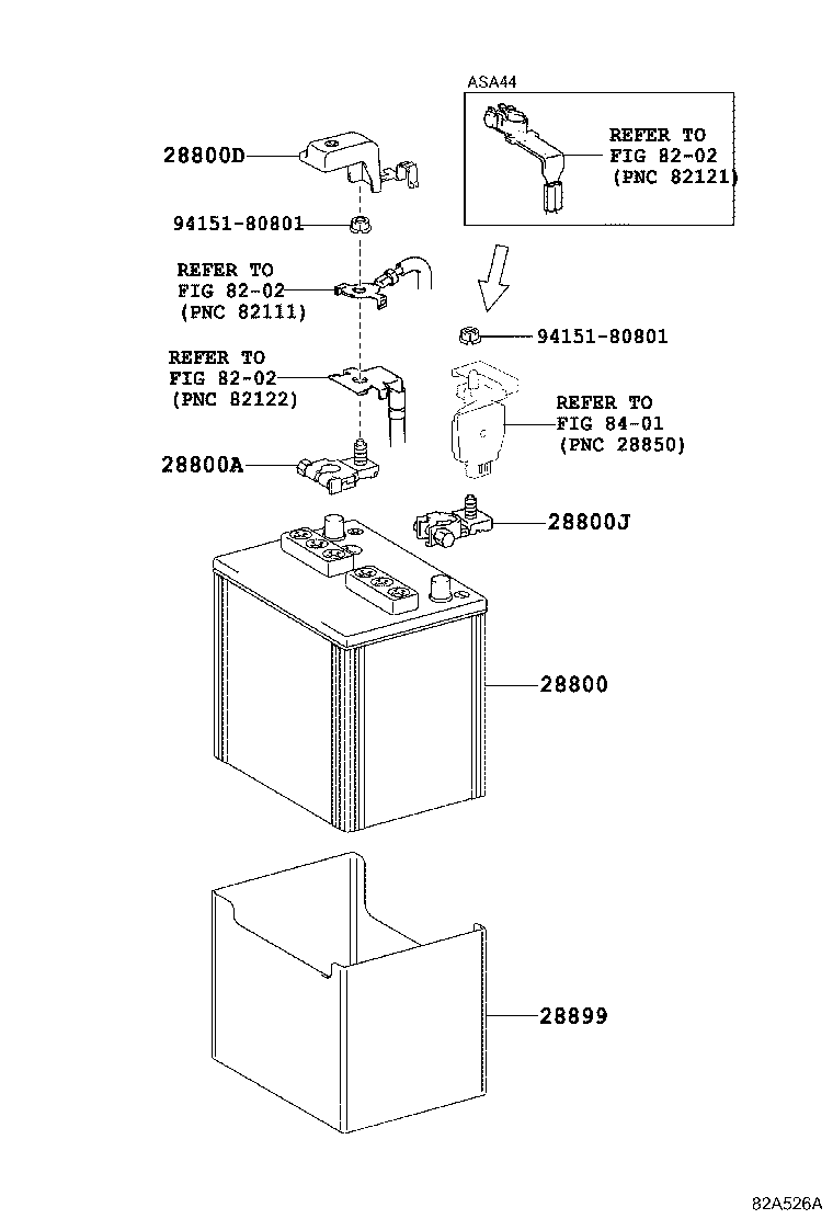 Toyota 82821-53090 COVER, CONNECTOR(FOR BATTERY TERMINAL)