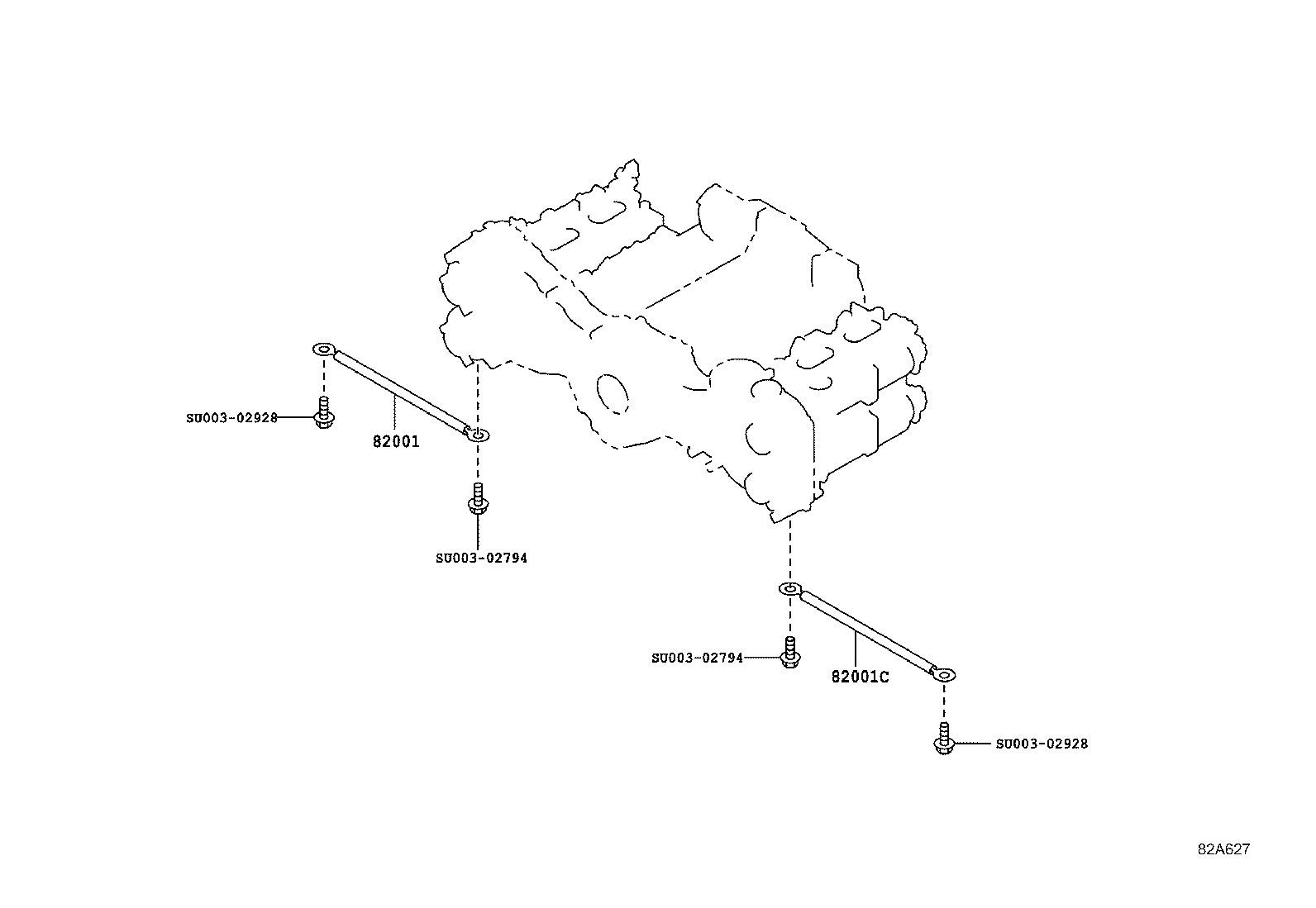 82111-18040 WIRE, ENGINE ROOM, NO.2 product image