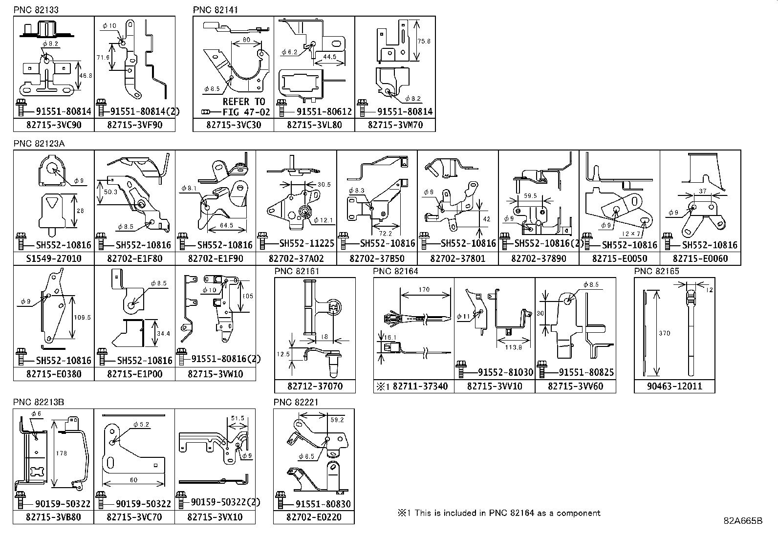 82113-37R70 WIRE, ENGINE ROOM, NO.3 product image
