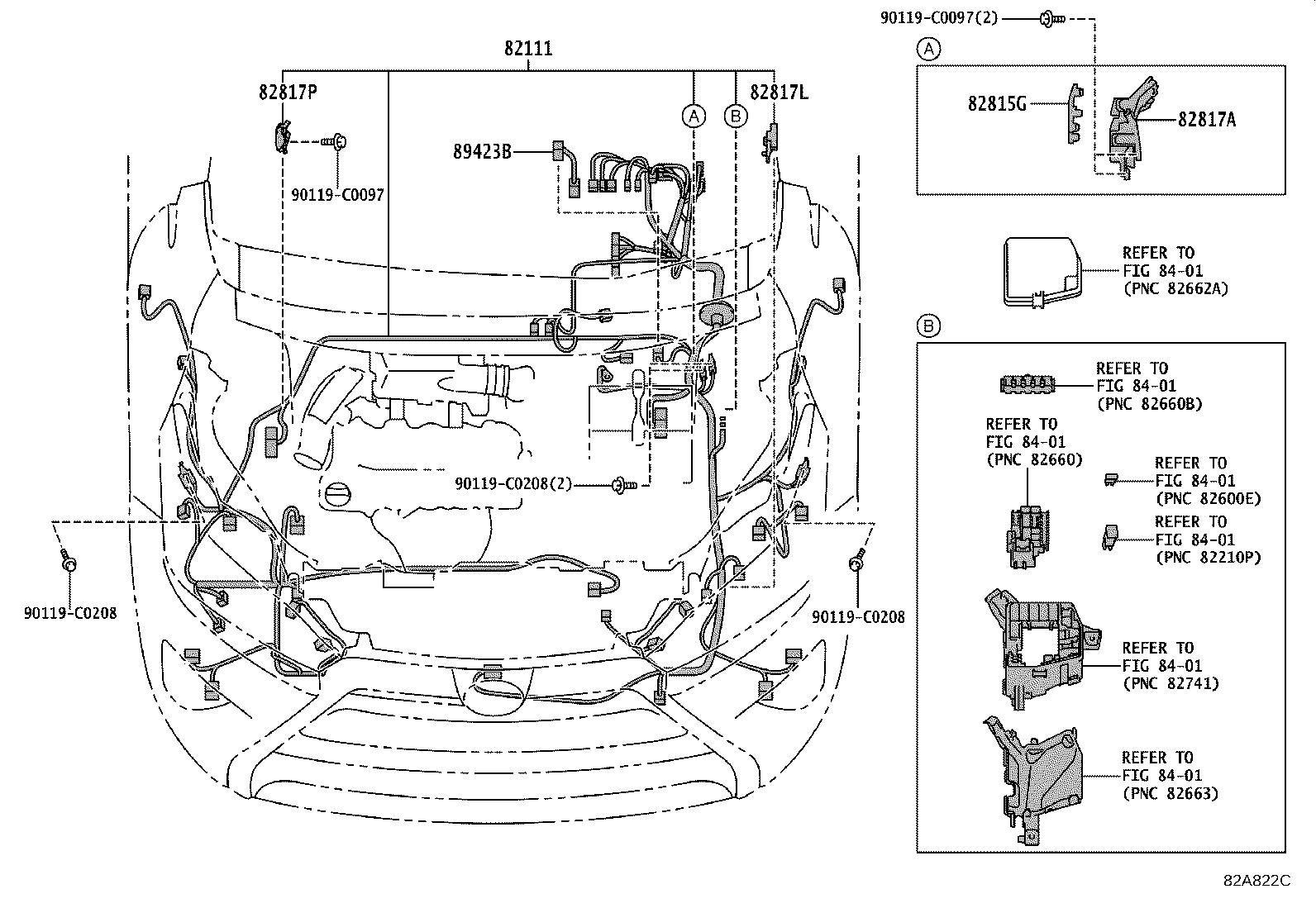 82817-0D790 PROTECTOR, WIRING HARNESS, NO.10 product image