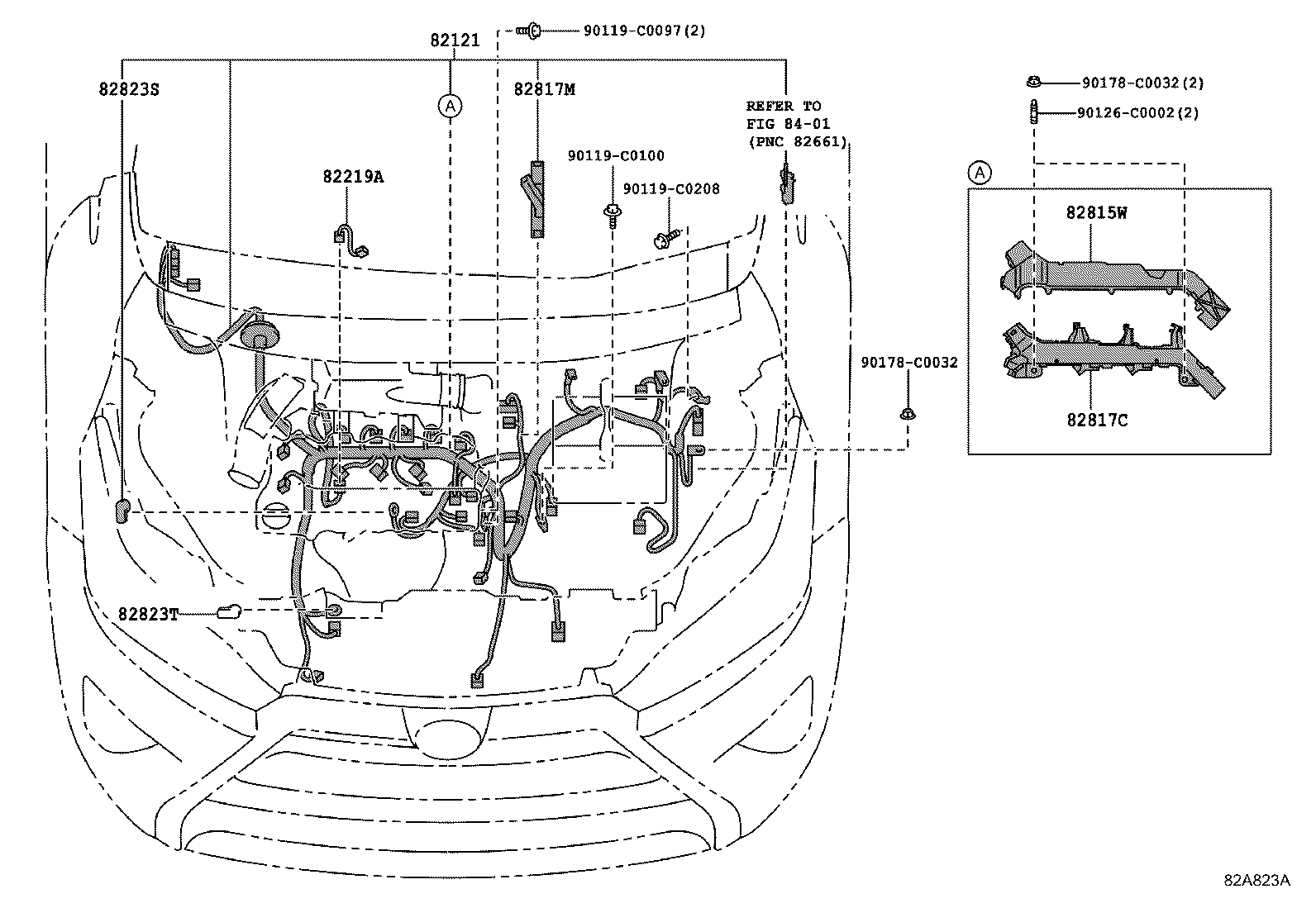 82817-0D790 PROTECTOR, WIRING HARNESS, NO.10 product image