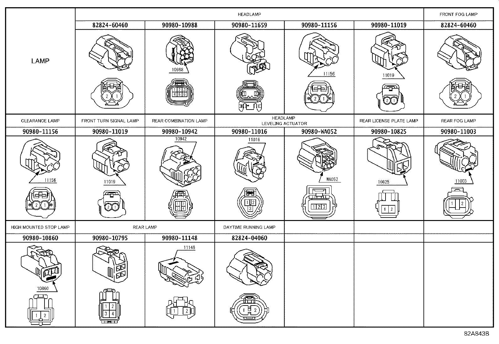 82121-0DR90 WIRE, ENGINE product image