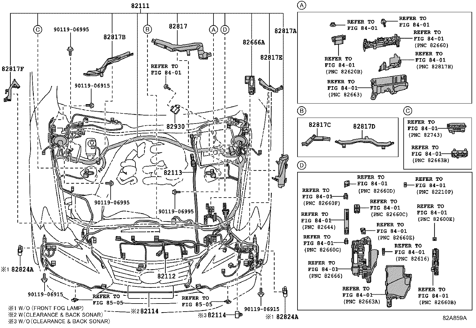 82817-53760 PROTECTOR, WIRING HARNESS, NO.1 product image