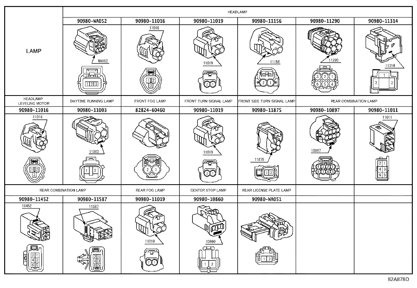 82817-0D790 PROTECTOR, WIRING HARNESS, NO.10 product image
