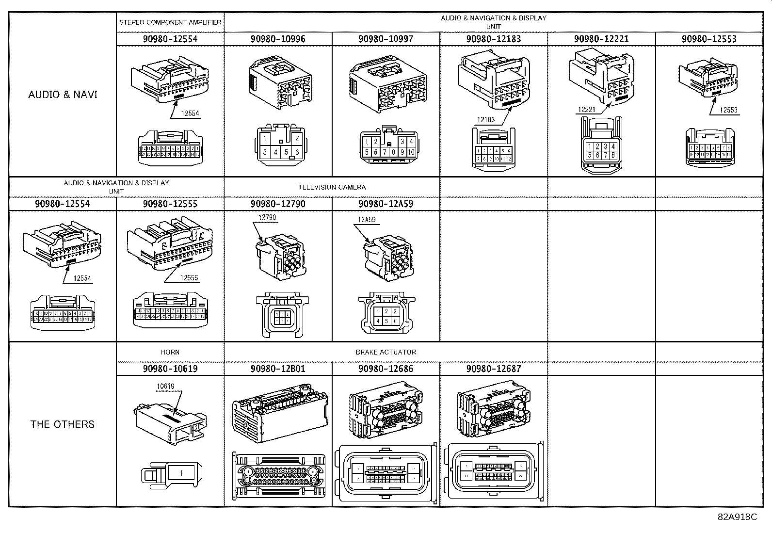 82817-42850 PROTECTOR, WIRING HARNESS, NO.2 product image