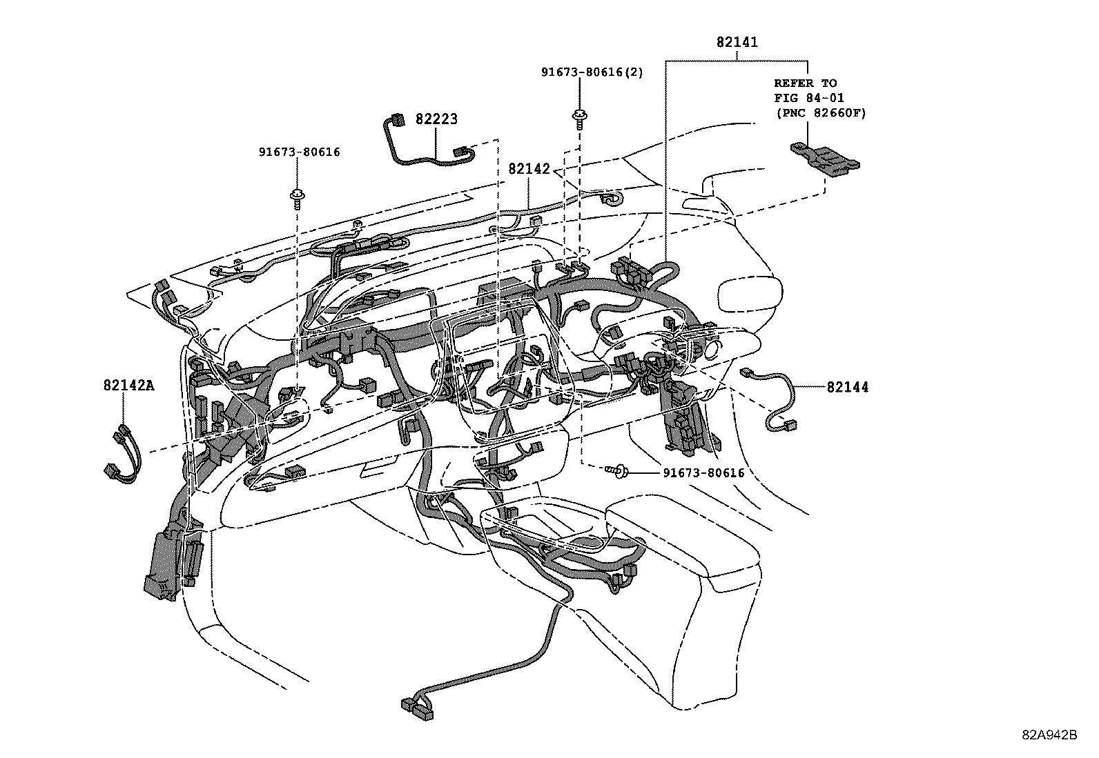 82113-47480 WIRE, ENGINE ROOM, NO.3 product image