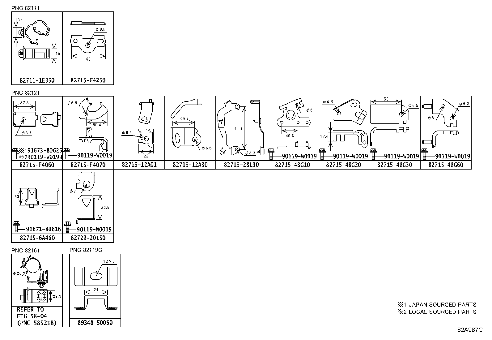 Thumbnail 7 for 82199-F4P01