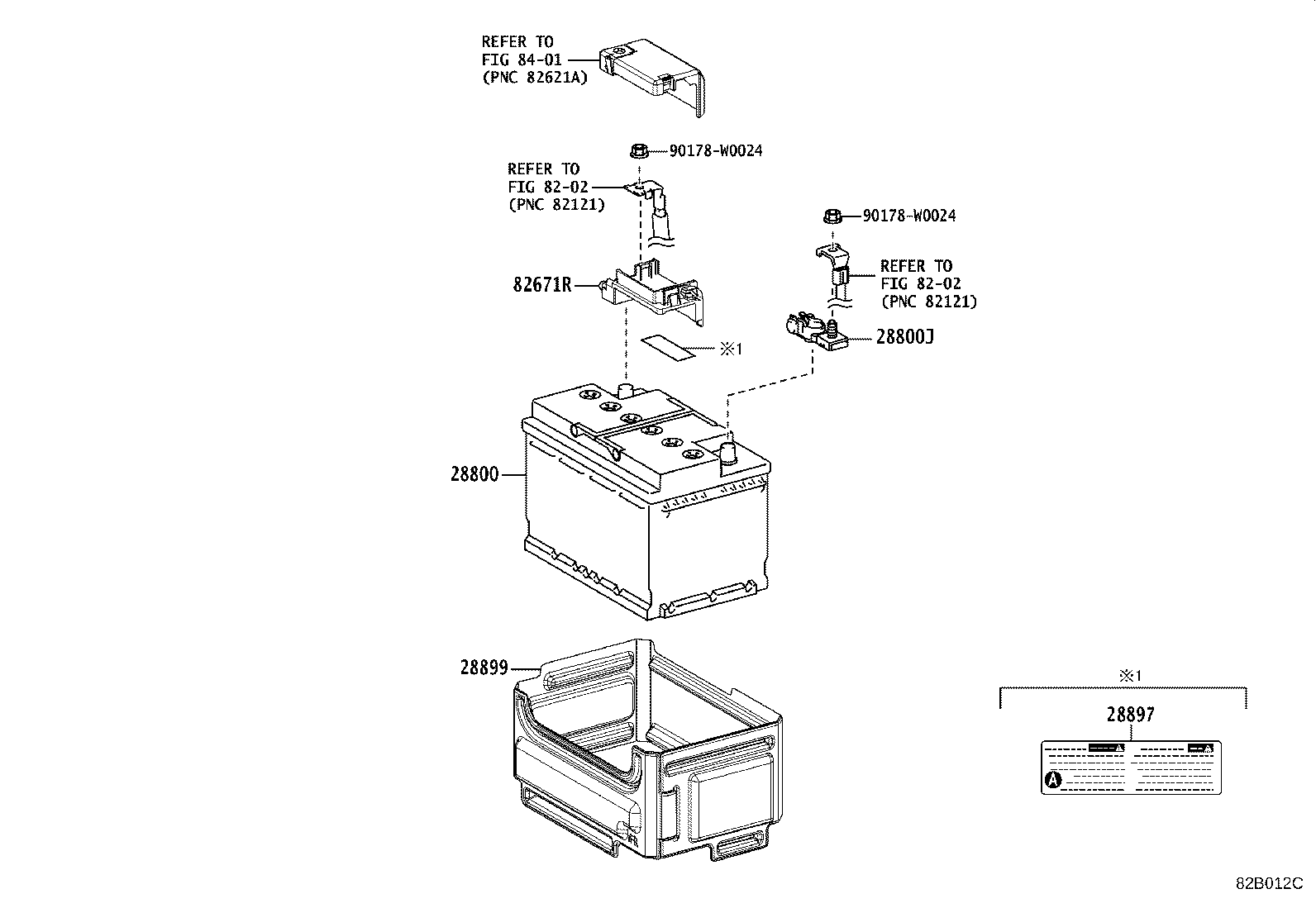 28800-0T260 BATTERY product image