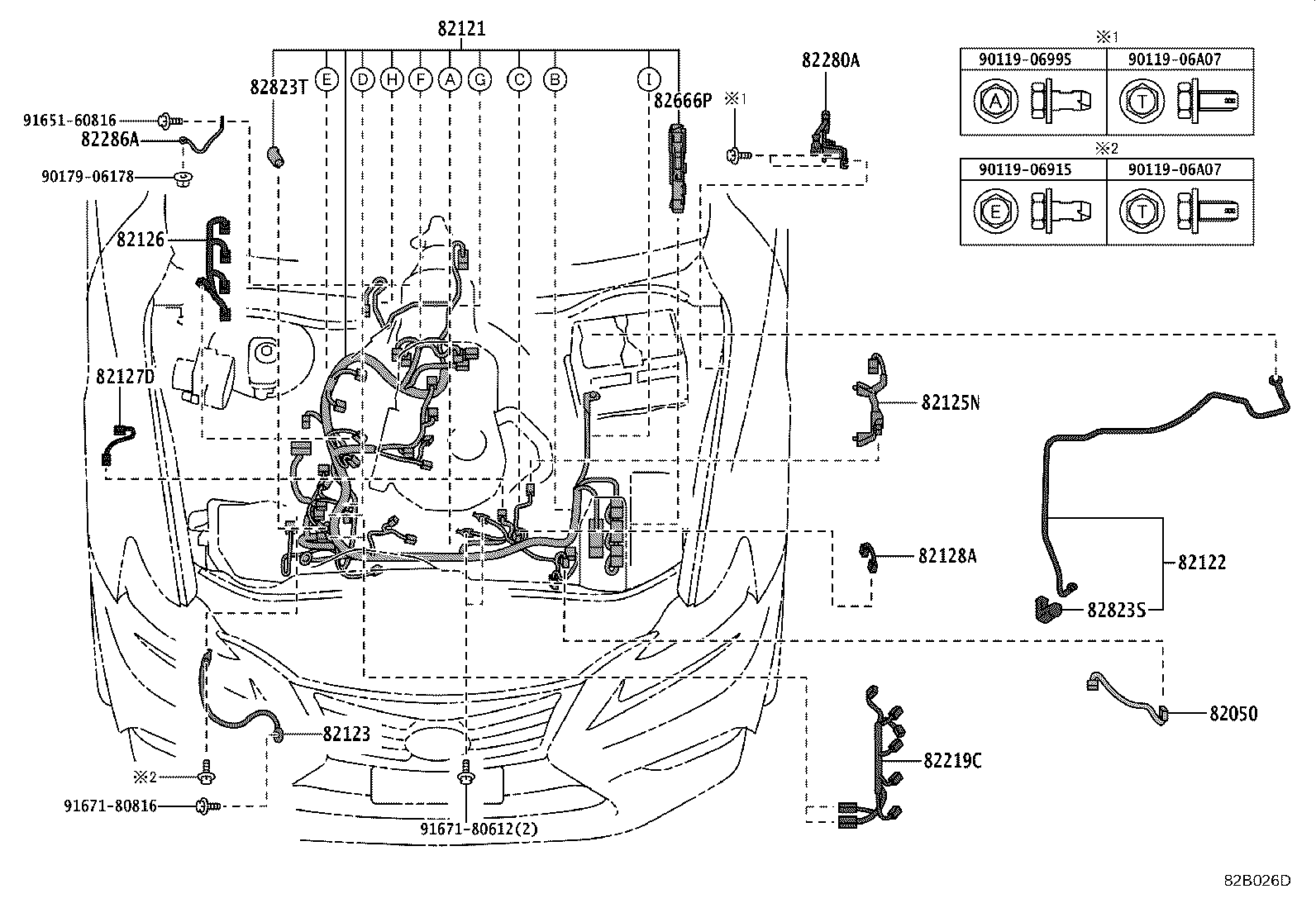 82817-53760 PROTECTOR, WIRING HARNESS, NO.1 product image