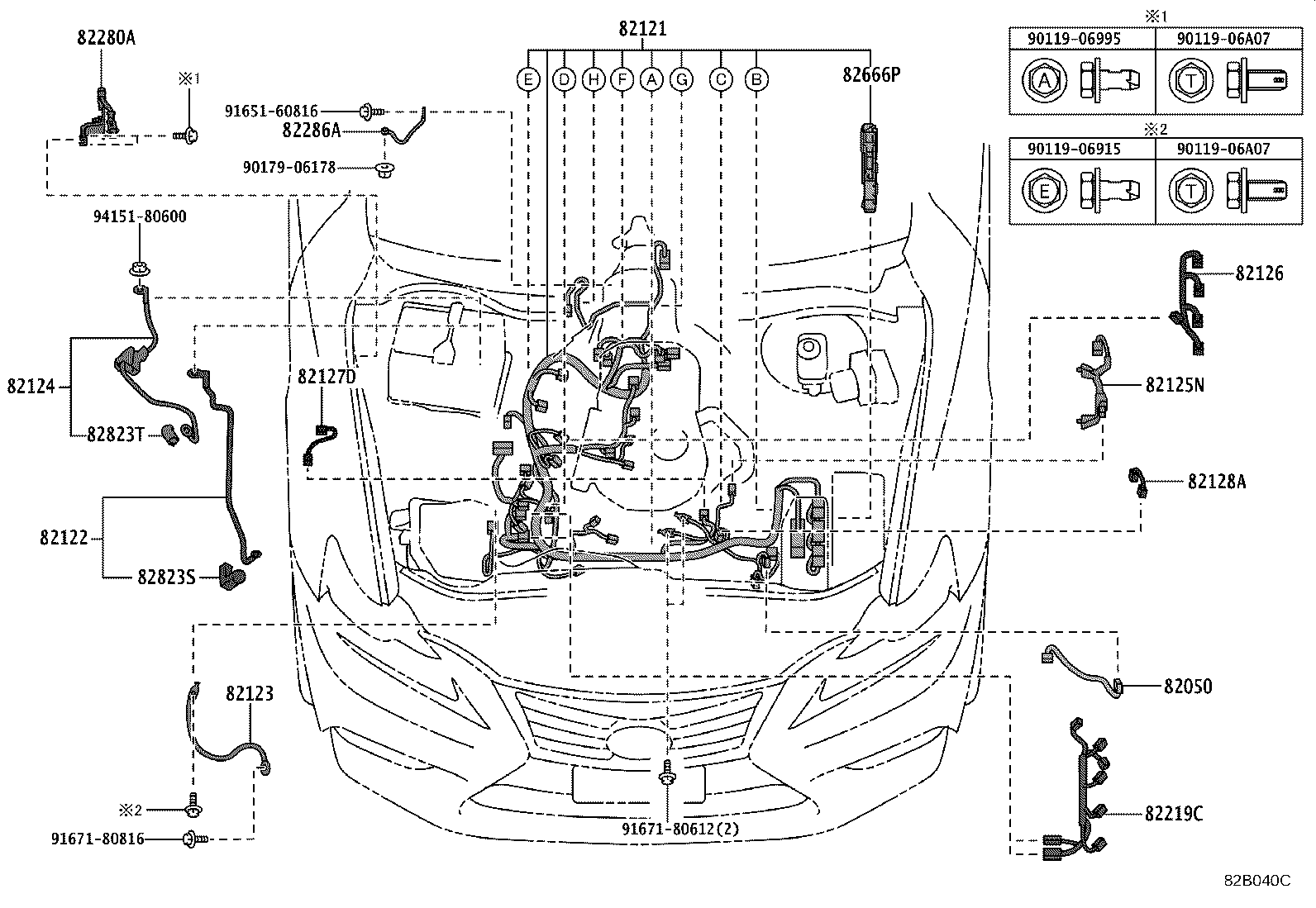82817-53760 PROTECTOR, WIRING HARNESS, NO.1 product image
