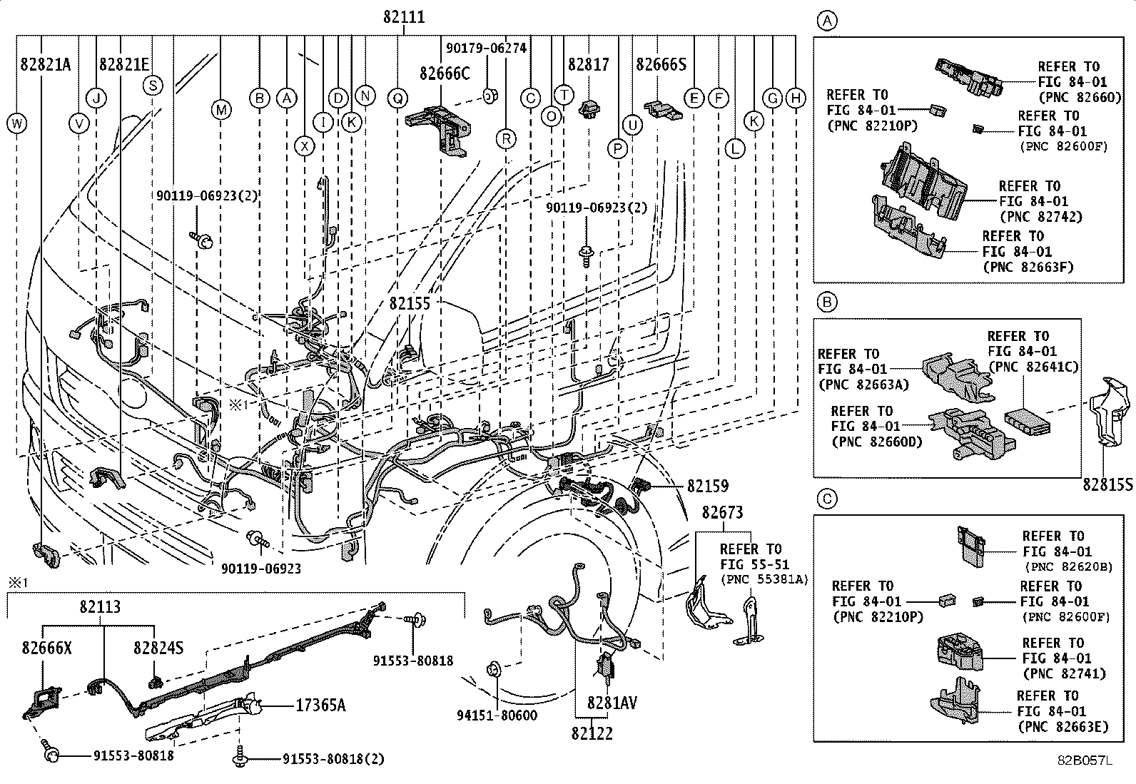 82817-V3030 PROTECTOR, WIRING HARNESS, NO.2 product image