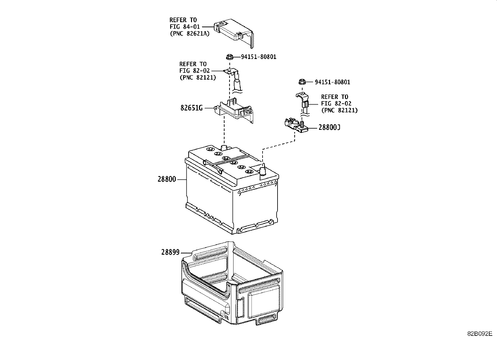 28899-47040 INSULATOR, BATTERY product image